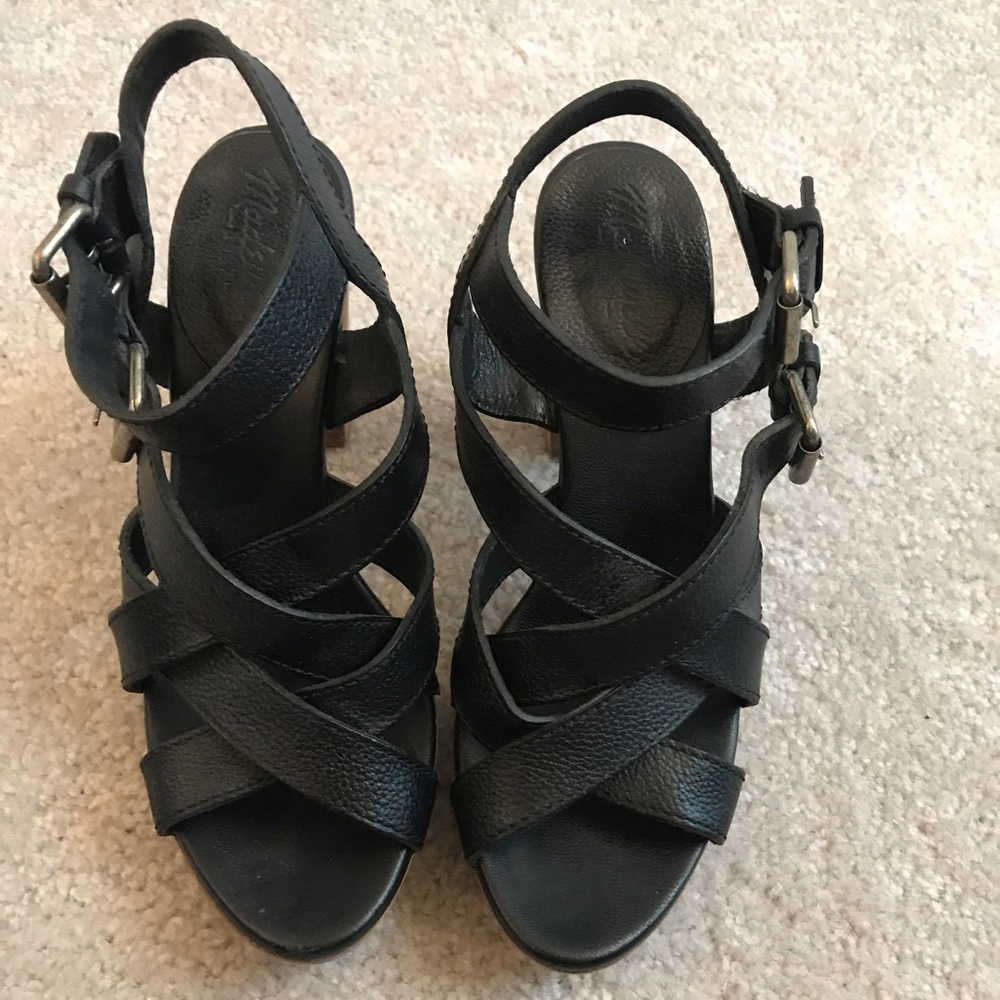 Madewell heeled steamy sandals